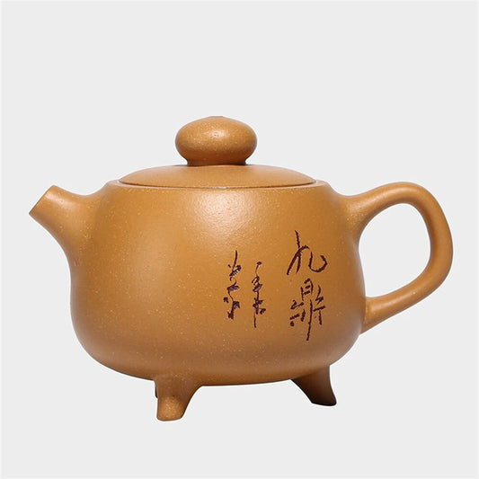 zisha teapot purple clay pot raw ore Dahongpao pine needle Xishi teapot
