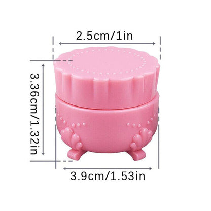 Refillable Bottles 5g Four-Legged Empty Nail Polish Jar Eye Face Cream Container