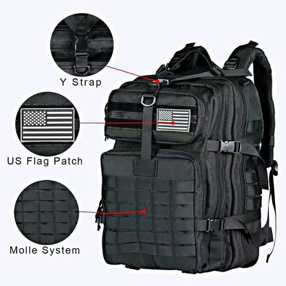 Backpacks Men Tactical Bag Molle Army Bug Out Bag Outdoor Pack Hunting