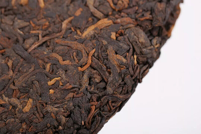 China Tea Pu'er Tea 357g Mark No. 6071 Zhongcha Pu-erh Ripe Tea Puer Shu