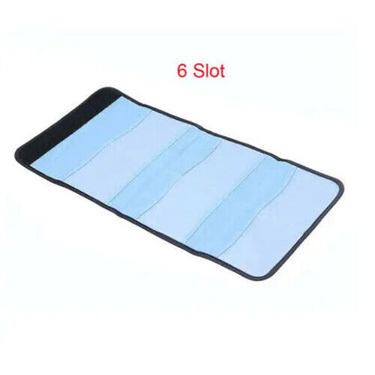 Lens Filter Bags 3~6 Slot Foldable Pouch Case For UV CPL ND Adapter Ring Storage