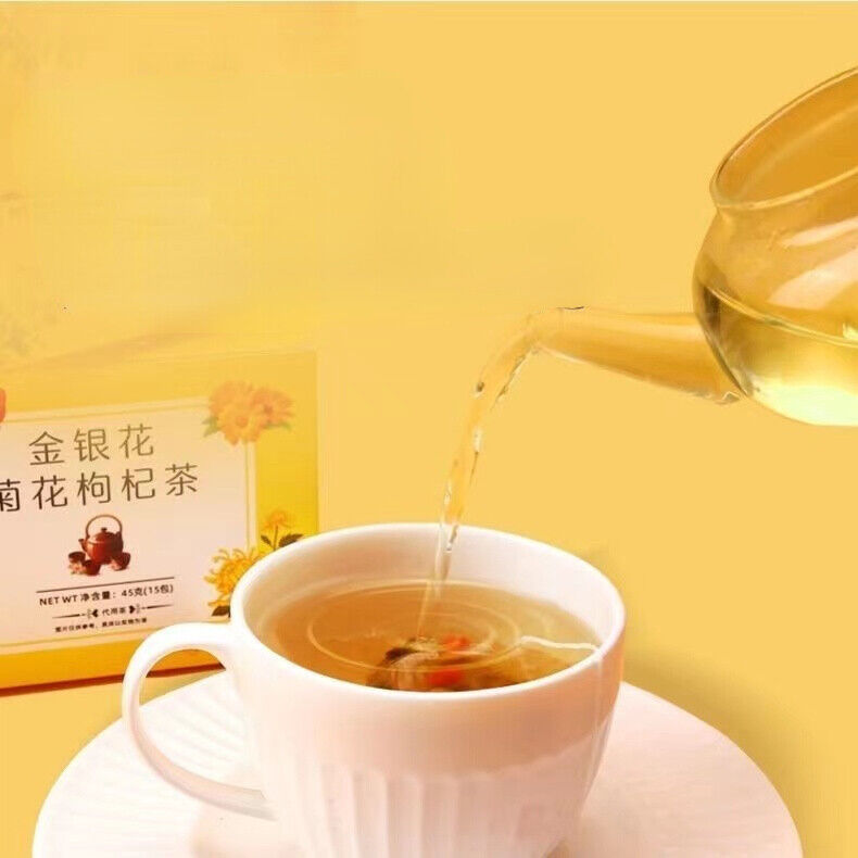90g Chinese Herbal Tea Gouqi + Honeysuckle + Dandelion + Chrysanthemum Herbs Tea
