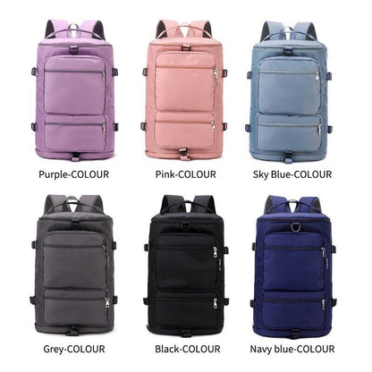 Women Shoulder Travel Backpack Lady Weekend Sports Luggage Bags Crossbody Bag