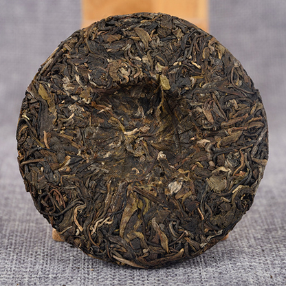 100g Small Yunnan Raw Puerh Tea Cake Laobanzhang Pu-erh Tea Organic Green Tea