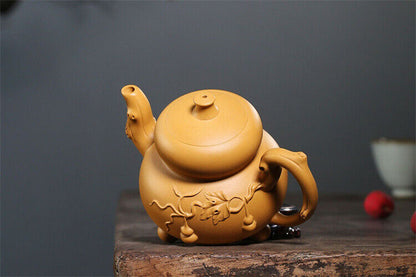 Chinese Yixing Zisha Clay Handmade Exquisite Teapot （碧玉葫芦 底款：如图）