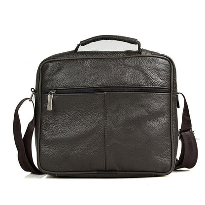 Men Genuine Leather Shoulder Bag Leather Handbags Men's Bag Travel Bag Tote