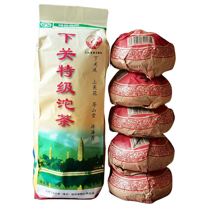2009 Xiaguan Te Ji Tuocha Premium Grade Tuo Cha Puer Tea Raw Pu Erh 500g