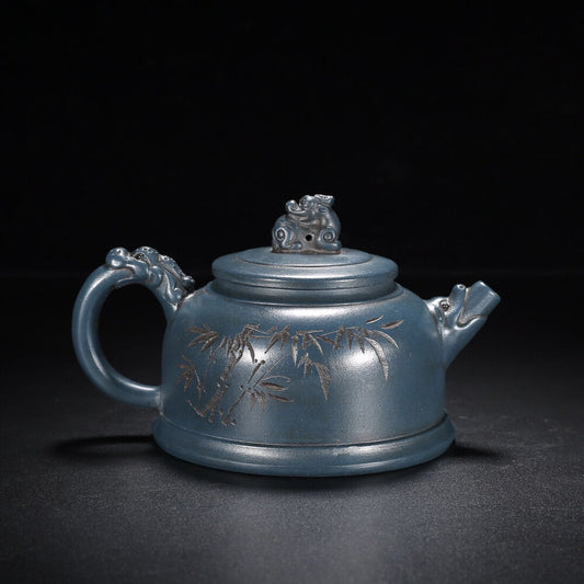 Chinese Yixing Zisha Clay Handmade Exquisite Teapot （六方 【底款】徐汉棠）