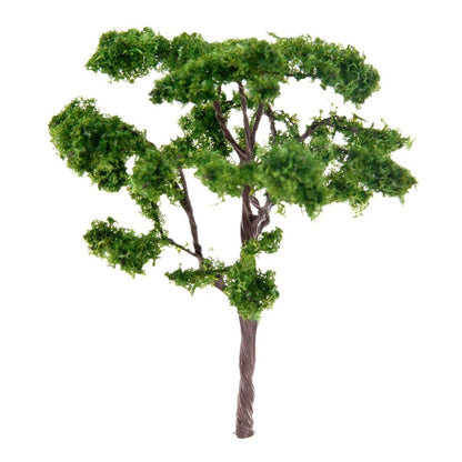 Model Trees 5Pcs Iron Wire DIY Railroads Park Nature Diorama Scenery Layout 10cm