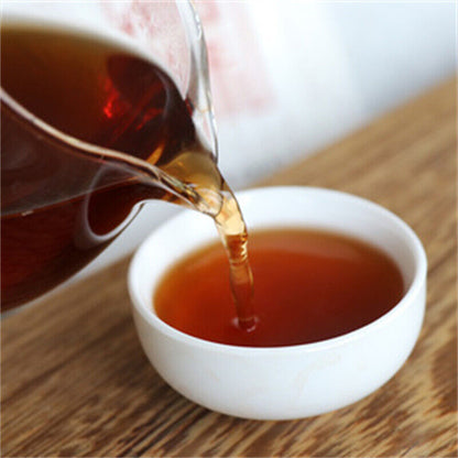 357g Puerh Tea Cake Yunnan Pu'er Ripe Tea Mengku Iceland Chen Yun Pu'er Tea