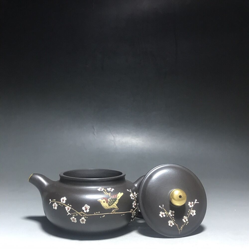 vintage chinese yixing purple clay teapot zisha ceremony teaware collection rare