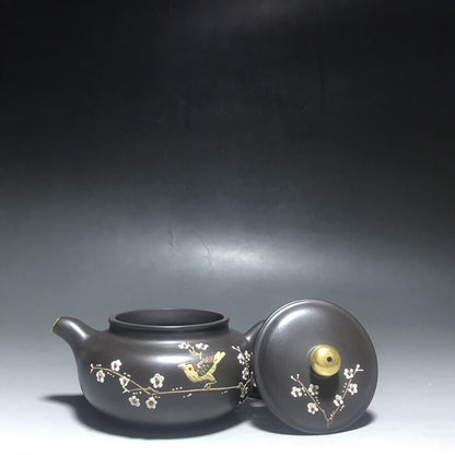 vintage chinese yixing purple clay teapot zisha ceremony teaware collection rare