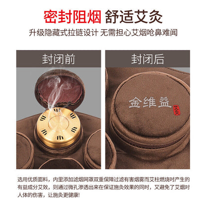 Foot Moxibustion Box Wormwood Hot Compress Foot Bag Portable Moxa Health Tool 艾灸