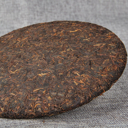 Golden Bud Pu-erh Tea Cake Chinese Pu'er Black Tea357g Top GradeYunnanQizi-