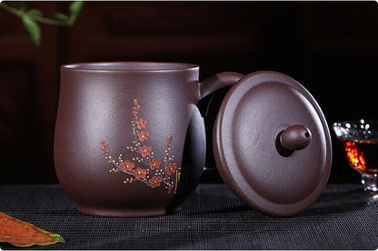 Chinese Yixing Zisha Clay Puyu Teacup,420cc