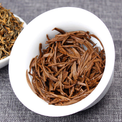 250g JIN SI Dian Hong Gold Yunnan Black Tea OrganicDianhong Golden Buds