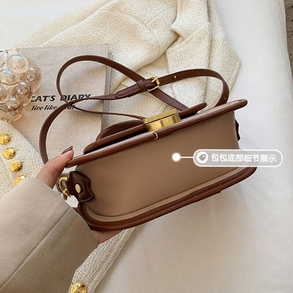 Women Shoulder Bag PU Leather Handbag Girls Tote Bag