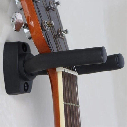 Wall-mounted Guitar Hanger Stand - Instrument Holder and Display Hook