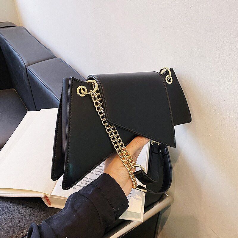 Ladies Shoulder Bag Chain Handbags Leather Women Bags Lady Bag Clutch