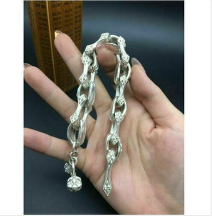 2021 Fashion tibet silver Men / girl Hand delicacy Statye Bracelet