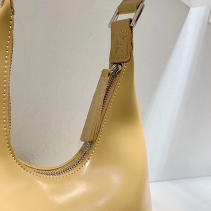 Small U Top Real Leather Snake Vintage Shoulder Bag Purse Handbag Top Handle