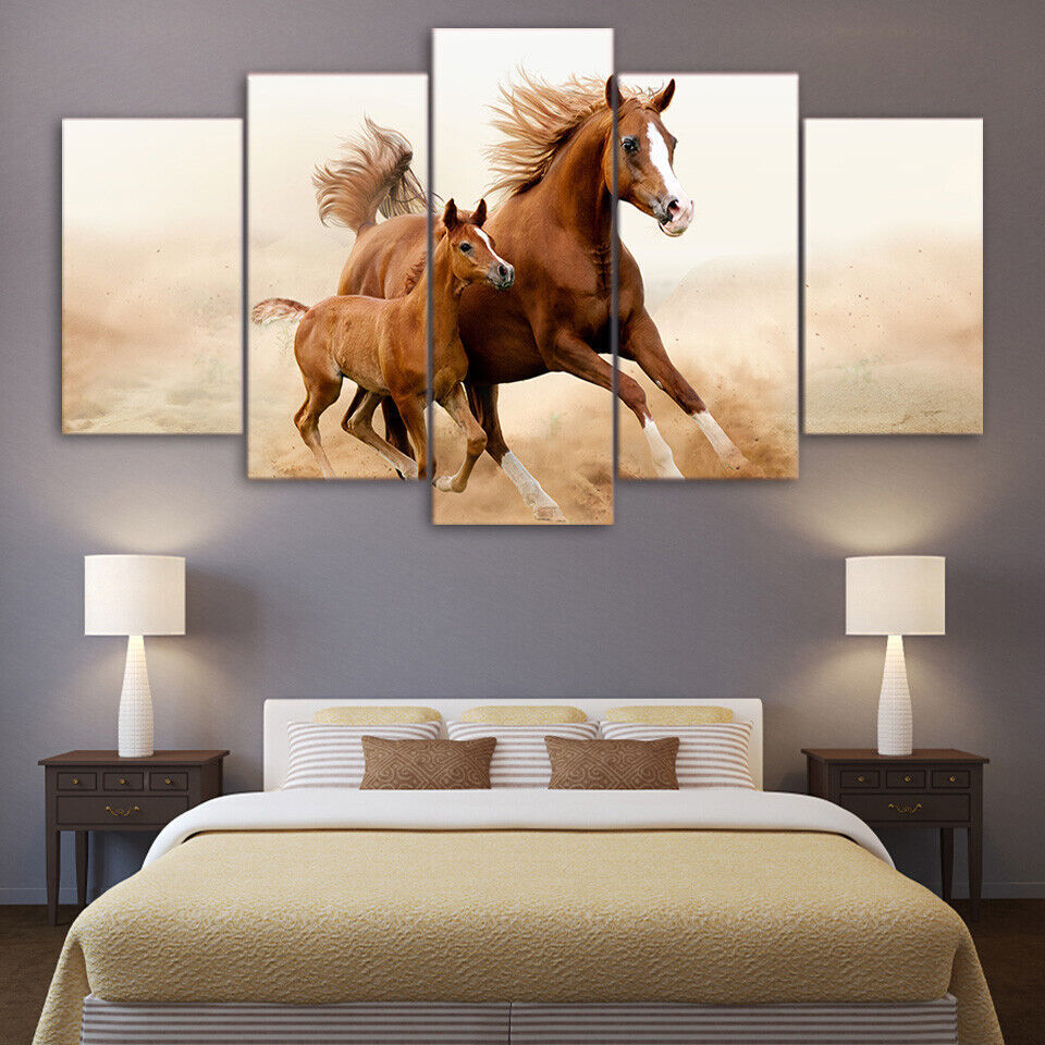 Awesome Sea Shells Starfishes Ocean Beach Canvas Prints Galloping Wall Art Decor