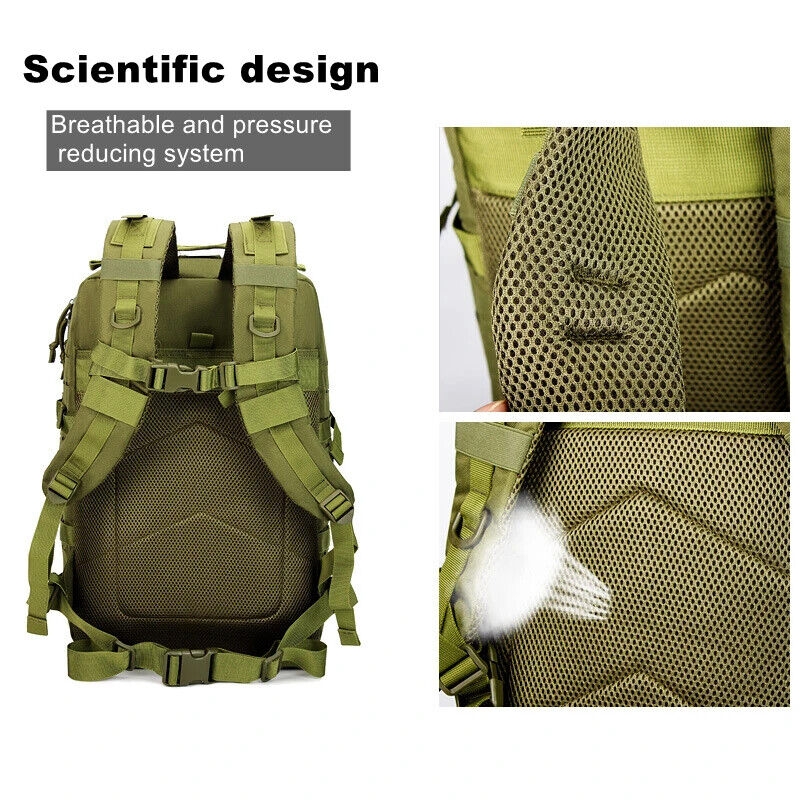 Backpack Outdoor Tactical Sports Camping Hiking Trekking Fishing Hunting Bag