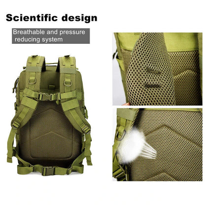 Backpack Outdoor Tactical Sports Camping Hiking Trekking Fishing Hunting Bag