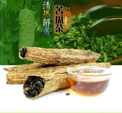 TiKuanYin Oolong Tea 2pcs Bitter Gourd Cellaring Charcoal Organic Tieguanyin Tea