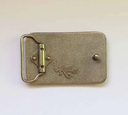 Belts Buckles Metal Nickel-Free Vintage Rectangle Blank Band Accessories 7.8x5cm