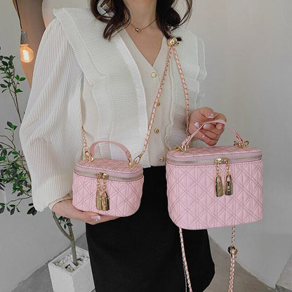 PU Leather Crossbody Bag With Short Handle Totes Women's Handbag