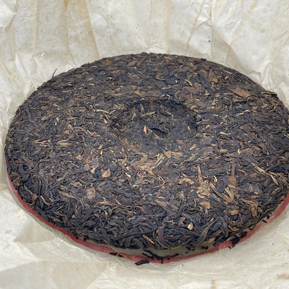 Pu, 2006, private order tea Laoshuyuan tea, private order tea Laoshuyuan tea, 357g, raw