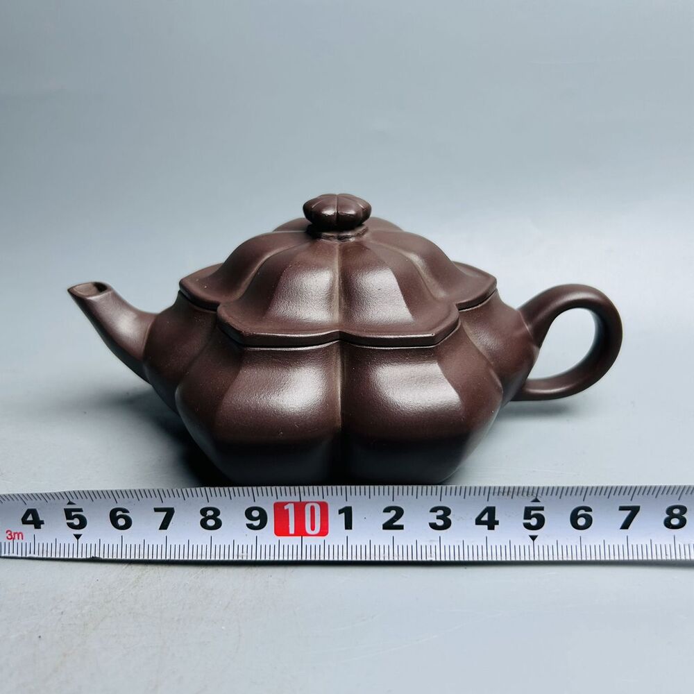 Vintage Chinese Yixing Purple Clay Teapot Zisha Ceremony Exquisite Teaware Rare