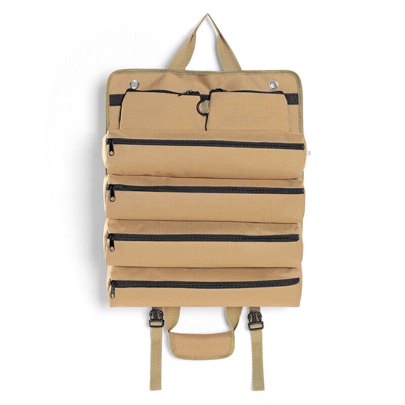 Portable Outdoor Hanging Foldable Tool Storage Kit Hardware Tool Handbag Camping