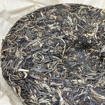 Pu-erh tea,2021,SHENG JIA YUAN, Eighteen Villages of Mengku -Najiao,357g,Raw
