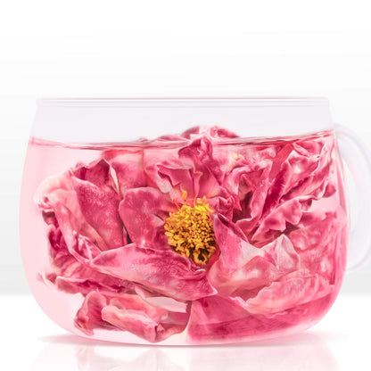 25G Ink Red Rose Tea Valentine's Day Gift Double Rose One Cup Herbal Tea