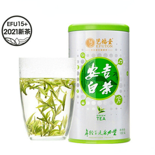 100g Chinese Tea Anji Baicha White Tea One Bud One Leaf Early Spring Green Tea