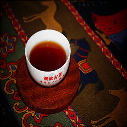 Old Black Tea Organic 357g Premium Cooked Puerh Tea Jingmai Mountain Chen Xiang