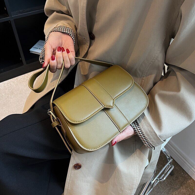 PU Leather Flap Shoulder Bags for Women Female Handbag