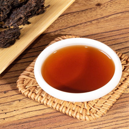 357g Yunnan Aged Pu'er Tea Organic Old Pu'er Tea Top-Grade Yi Wu Cha Tea