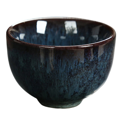 60ml Ceramic Tea Cup Espresso Coffee Colorful Chinese Ceramic Beer Hot Drinks