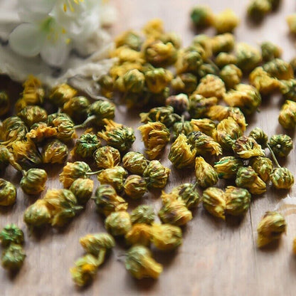 Organic Dried Chrysanthemum Buds Tea Dried Herbal Teas Makes A Healthy Tea