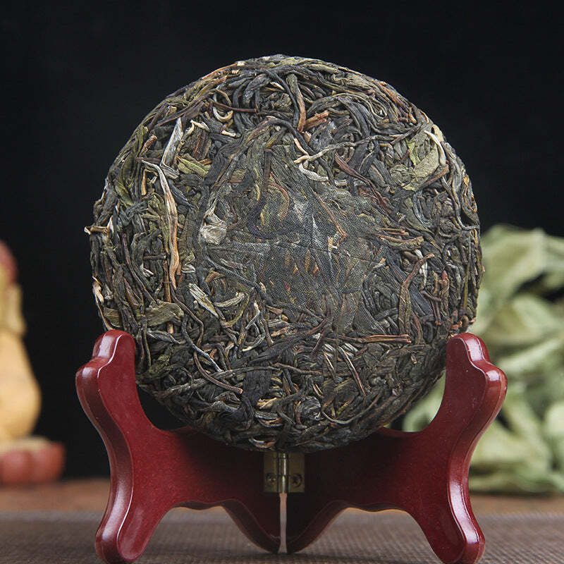 100g Aged Tree Pu-erh Tea Yunnan Puerh Raw Tea Small Cake Xigui Pu'er Shengcha