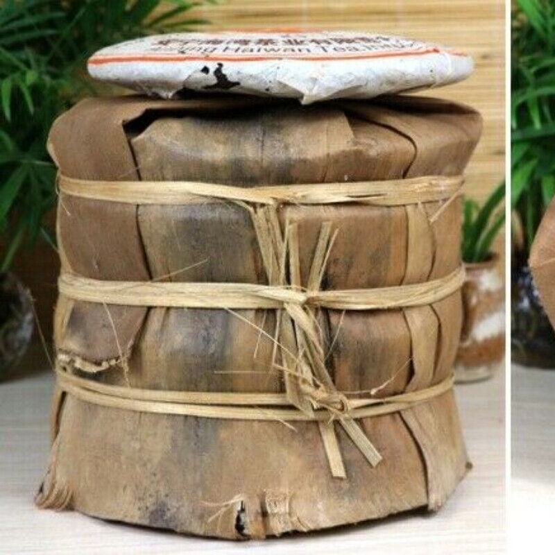 Yunnan Puerh Tea 7598 Ripe Pu-Erh Tea Cake Ancient Tree Black Tea Gift 12.6oz