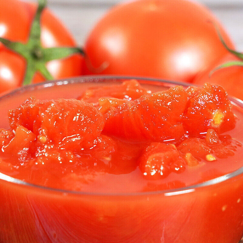 中粮屯河番茄丁390g罐装西红柿块罐头中餐西餐调味酱 Cofco Tunhe Diced Tomatoes 390g