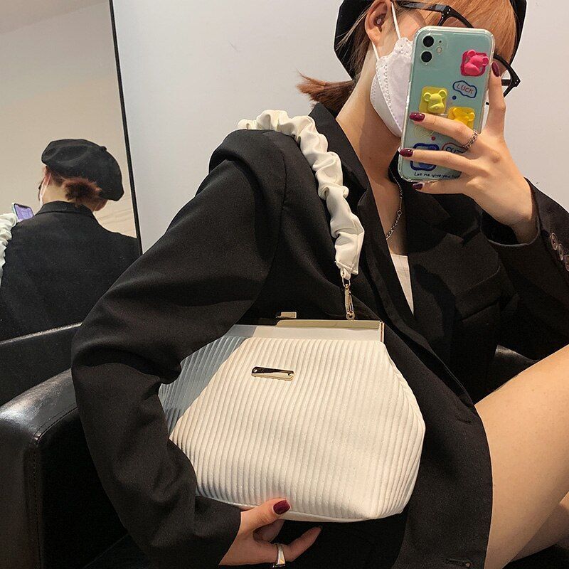 Luxury Bags Handbag Purse Shoulder Crossbody Bags Synthetic Leather 30*22*12 CM
