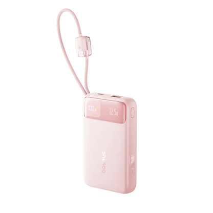 Baseus EnerFill FC11 22.5W 20000mAh Power Bank Built‑in Cable for iPhone/Android