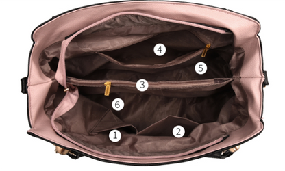 Womens Ladies Leather Handbags Shoulder Messenger Crossbody Satchel Purse Tote