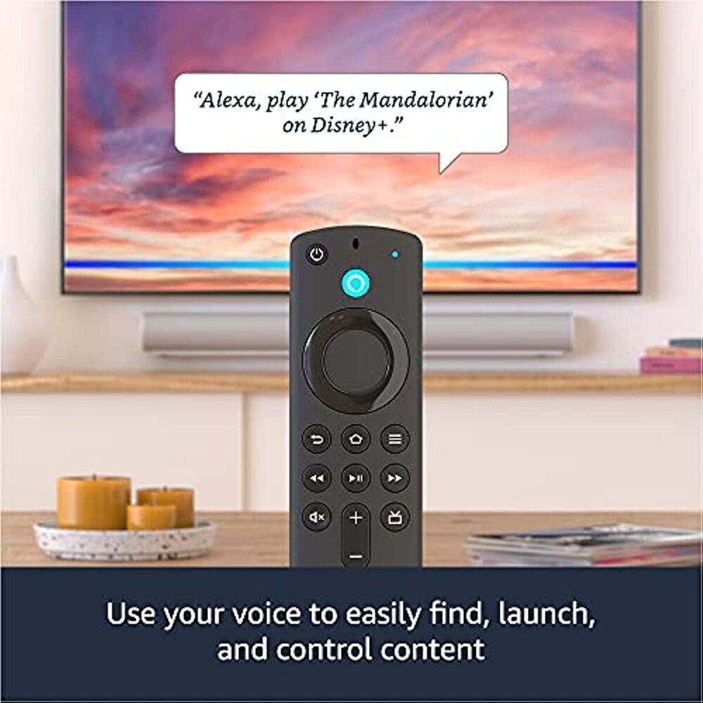 Fire TV Stick 4K Max Streaming Device Alexa Voice Remote (Includes TV Controls)