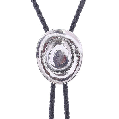 Men Bolo Ties Cowboy Adjustable Cacique Women Western Rodeo Dance Neckties 3.5cm